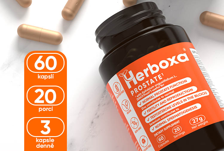 HERBOXA PROSTATE | 60 kapslí